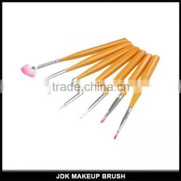 7 pcs professional nail art brush set