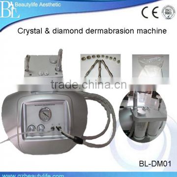 Crystal&diamond dermabrasion device