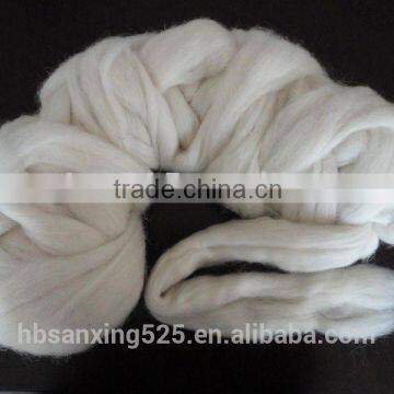 HOT!!! carpet wool top, 26-29mic, 75-90mm, raw white color