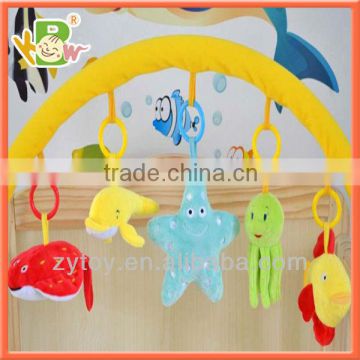 Plush baby bed toy accessories