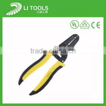 High quality carbon steel enamel manual wire stripper plier