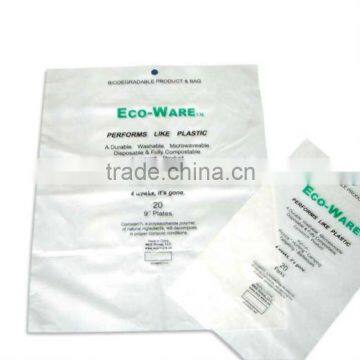 Eco friendly degradable plastic shopping bag