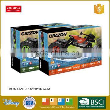 Zhorya Crazon New 1:16 rc Double Steering Climbing Car Toy Waterproof Radio Control Car Toy