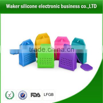 European standard silicone new design tea steeper