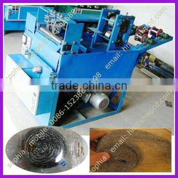 stainless steel scourer ball making machine for kitchen use