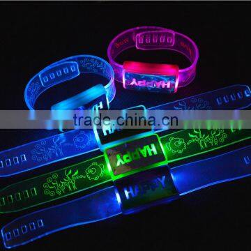 plastic kids LED Wristbands LED Kids bracelets