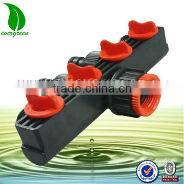 4 way garden hose connector splitter