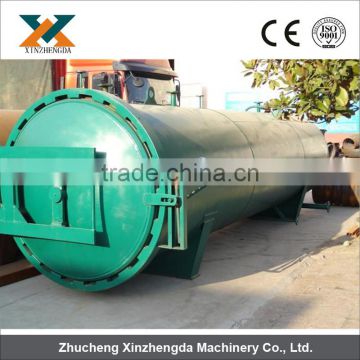 Wooding equipment for wood impregnation