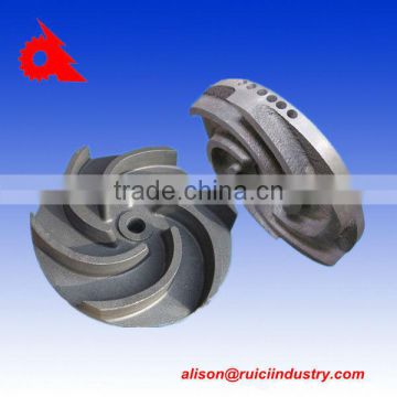 Lost wax pump impeller casting