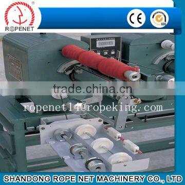 spool winder machine with electron tension and silicone oiling device