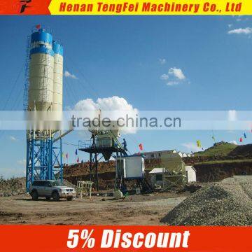 HZS50 ready mixed concrete batching plant price with 50m3 per hour for sale