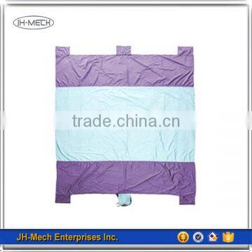 Customized New Design Folded Nylon Beach Blanket photo-6