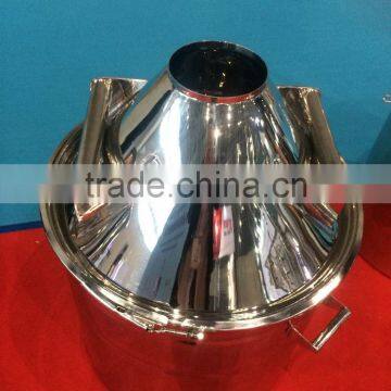 Stainless Steel Feeding Drum/ 150L Drum With Hopper/150L Stainless Steel Storage Tank photo-4