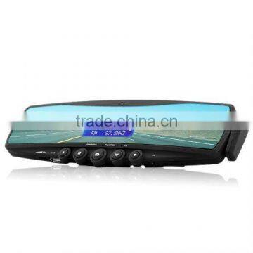 Hands-Free Bluetooth Rearview Mirror w/ MP3, Caller ID Display, SD/MMC card Slot