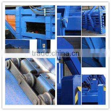 Automatic Hydraulic Waste Paper, Cardboard, PET Baler With Conveyor photo-2