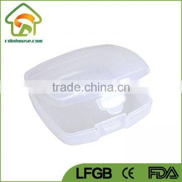Small Square Plastic Empty inside Medicien Storage Box