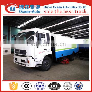 High quality vacumm suction high pressure street sweeping trucks for sale