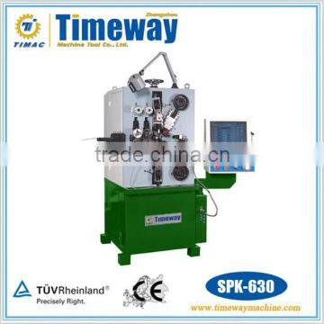 Six-axes Numeric Control Profile Roll-up Spring Machine