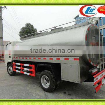 dongfeng 3-5t mini milk truck,fresh milk truck,milk tank truck