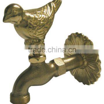 brass animal tap bibcock bird cock faucet