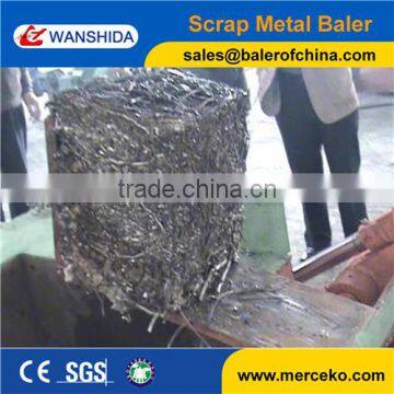 High Efficiency Metal Shavings Scrap Baler photo-6