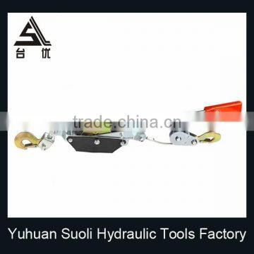 2T Mini Manual Puller With Single Gear Double Hook photo-3