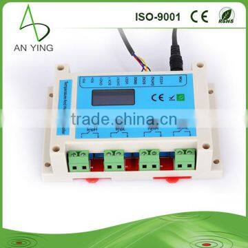 Digital Temperatrue Humidity Sensor, Greenhouse Temperature Controller With 4 Relays, Enable Programming on PC photo-3