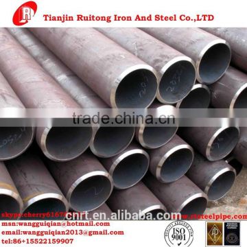 high quality erw black steel pipe/tube and fittings