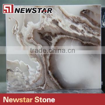 Marble Type Artificial Stone Onyx Slab