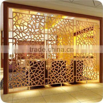 Damp-proof Decorative Stainless Steel Living Room Folding Partition Wall