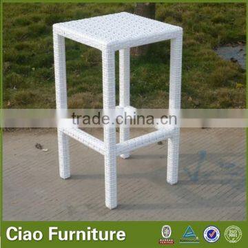 High quality synthetic rattan bar stool