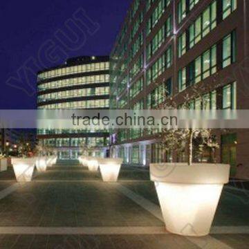 Cheap Waterproof Plastic Color Change Led Flower Pot Factory in China photo-6