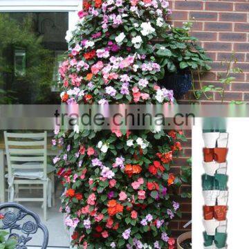 Vertical Garden Supplies, Stackable/hangable Flower Pot for Vertical Garden photo-4