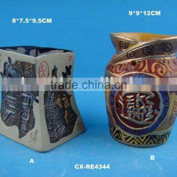 Ceramic oil burner