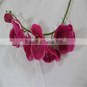 China Wholesale Factory Price Plastic Orchid Flowers for Office Decoration Artificial Orchid photo-2