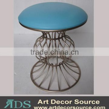 New metal round foot stool