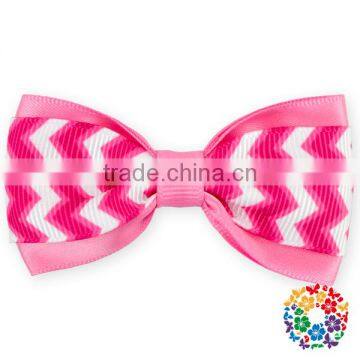 Fancy Blue Bow Knot Hair Accessories Alligator Clips Baby Girl Bows/ Hair Bow Ribbon photo-5