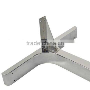 Online Shopping Hot Sales Modern Stainless Steel Table Legs With Wooden Table photo-5