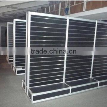 Free standing Slatwall Display/ Manufacturer with 20years experience