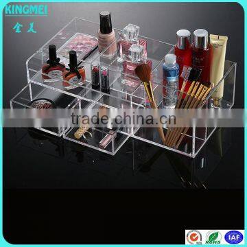 Factory Directly Sale Lower Sample Cost High Transparent Acrylic Cosmetic Boxes photo-3