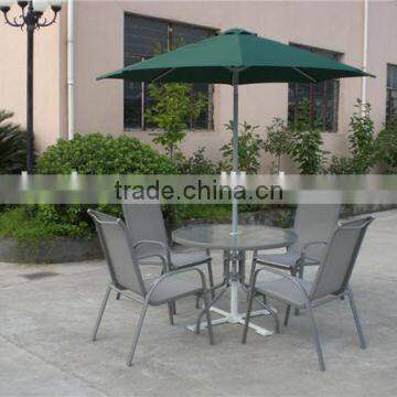 Outdoor stainless steel sling furniture patio garden aluminum sling furniture