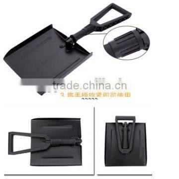 Folding Snow Shovel, car used, Plastic PP head, easily foldable, high quality, competive price