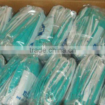 DDSAFETY Hot Sale Long Green Nitrile Gloves photo-4