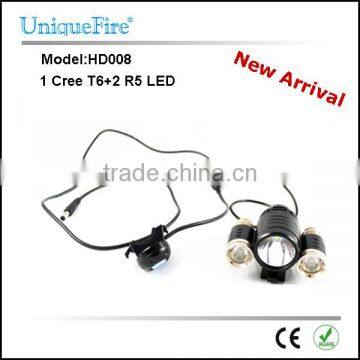 UniqueFire Cree 3 Led Waterproof Remote Control bike light