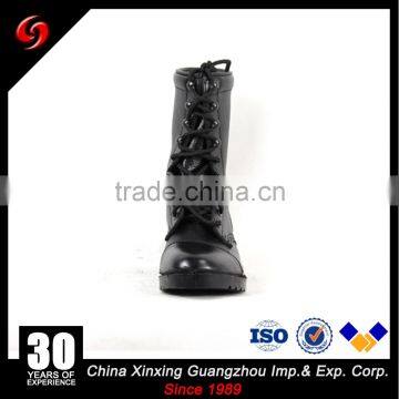 Best Quality High Ankle Grain Leather Military Boots Cheap Wholesale photo-2
