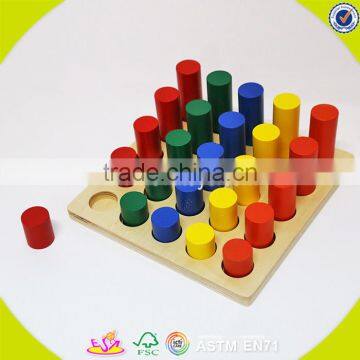2017 New Design Toddlers Geometry Blocks Wooden Toddler Montessori Materials W12F011 photo-5