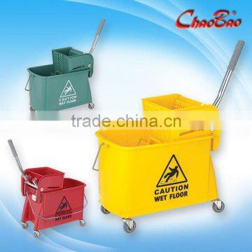 20L Portable-type Single Mop Wringer Trolley