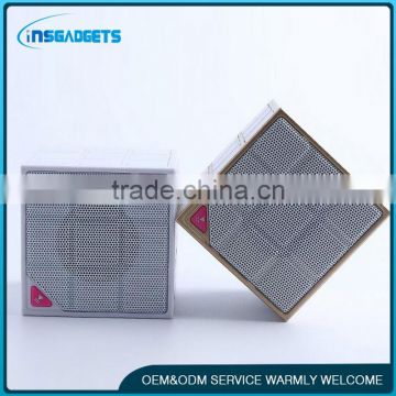 Hot new products for 2016 cute shape portable speaker ,h0ttv music cube speaker for sale