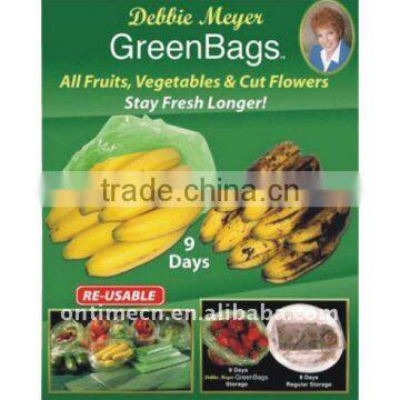 Green bag,food bags,fresh bag,