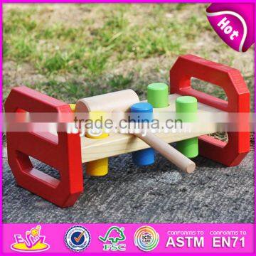 2017 New Design Baby Funny Toy Wooden Pound a Peg W11G036 photo-4